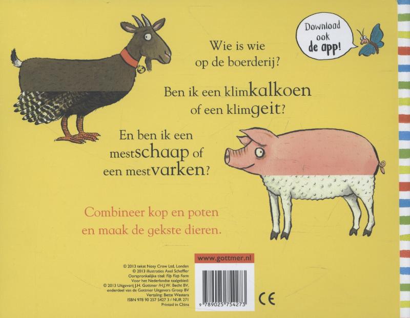 Flip-flap boerderij achterkant