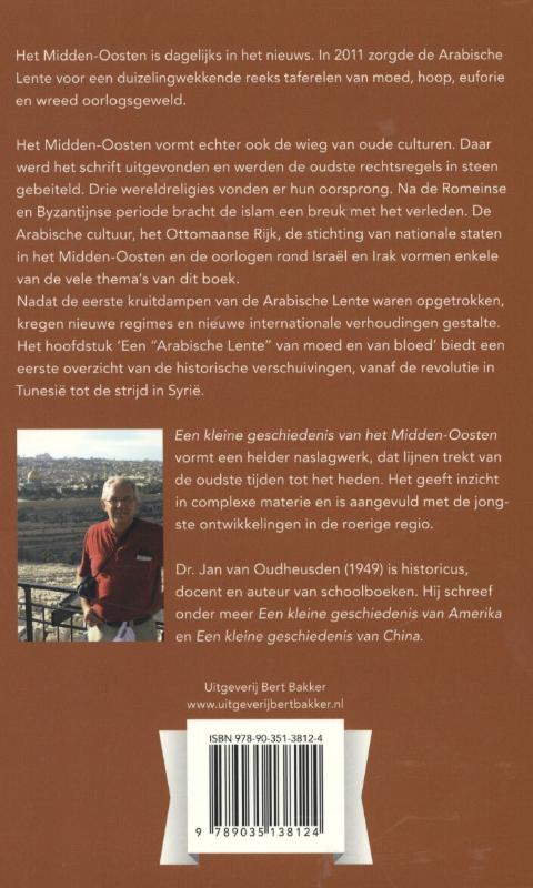 Een kleine geschiedenis van het Midden-Oosten achterkant