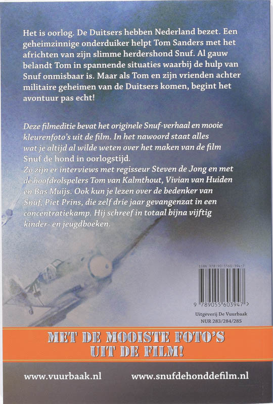 Snuf De Hond / Filmeditie achterkant