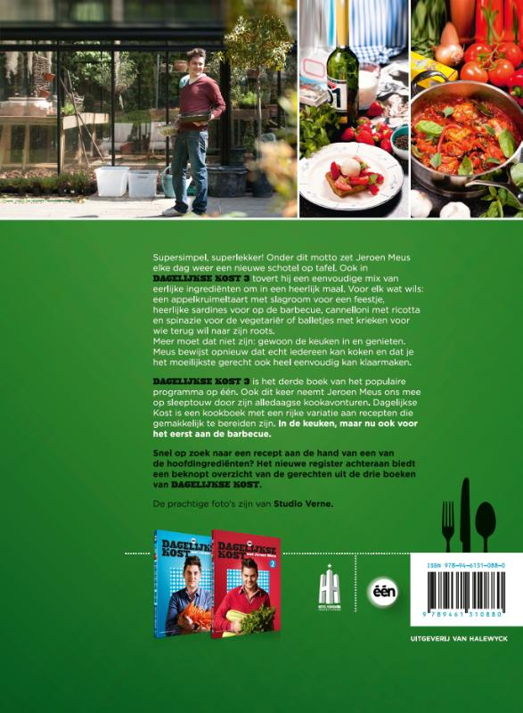 Dagelijkse kost / 3 / Dagelijkse kost / 3 achterkant