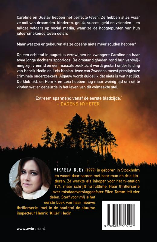 Sterf voor mij / Henrik Hedin / 1 achterkant