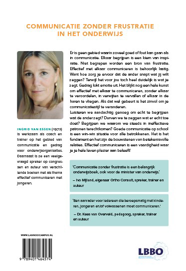 Communicatie zonder frustratie in het onderwijs achterkant