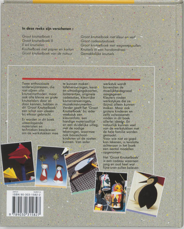 Groot Knutselboek I achterkant