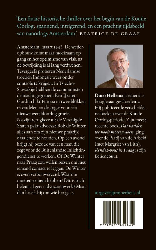 Rendez-vous in Praag achterkant