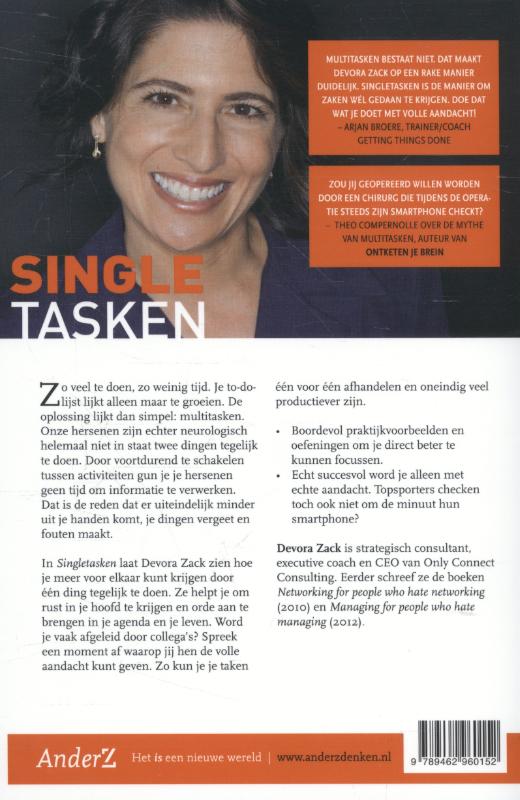 Singletasken achterkant