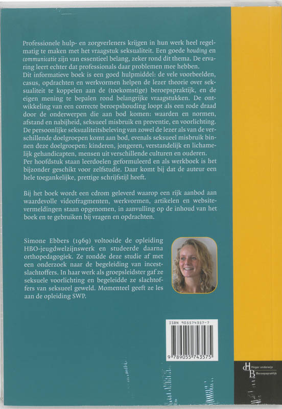 Seksualiteit En Seksueel Misbruik + Cd-Rom achterkant