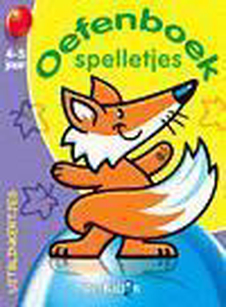 Oefenboek spelletjes (vos) (4-5 jaar)