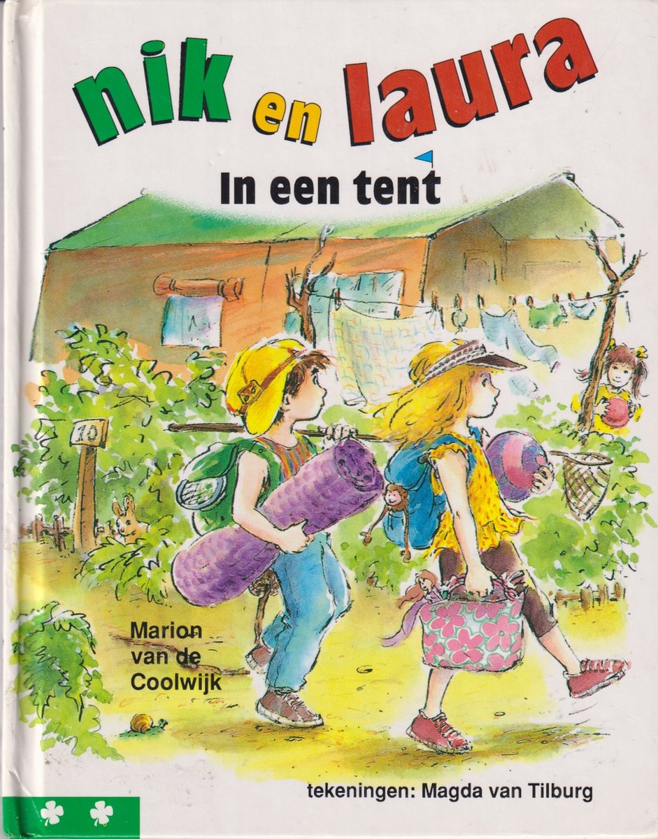 In een tent / Klavertje twee-serie