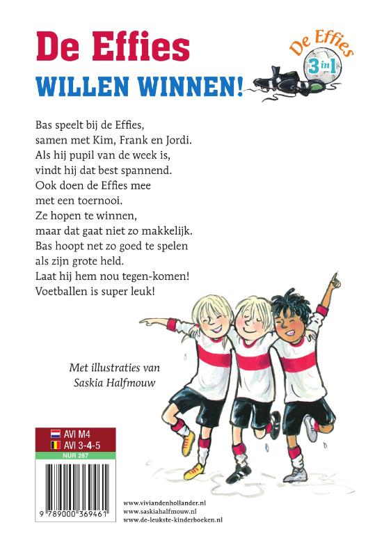 De effies willen winnen! / De Effies achterkant