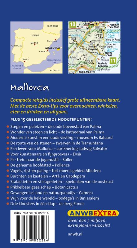Mallorca / ANWB extra achterkant