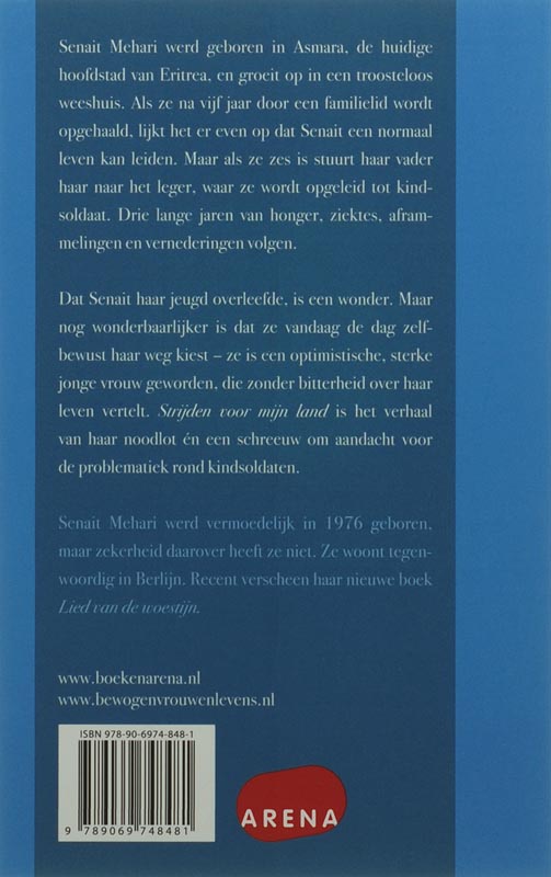 Strijden Voor Mijn Land achterkant