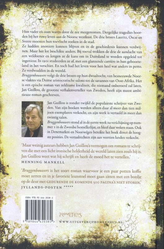 Bruggenbouwers / De grote eeuw / 1 achterkant