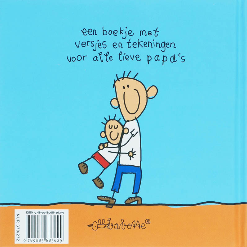 Papa is lief achterkant