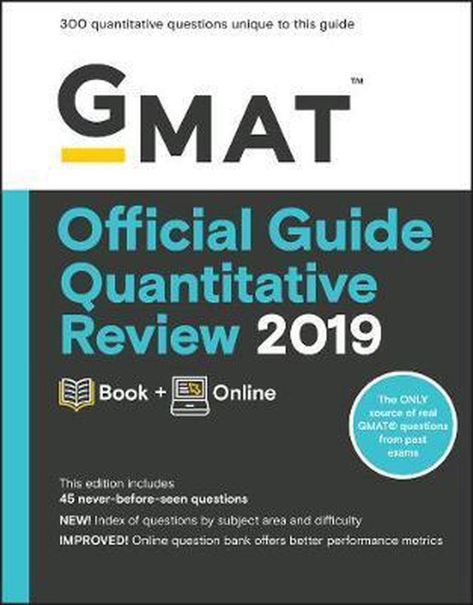 GMAT Official Guide Quantitative Review 2019