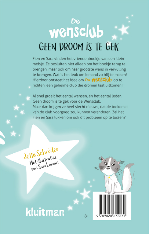 Geen droom is te gek / De Wensclub achterkant