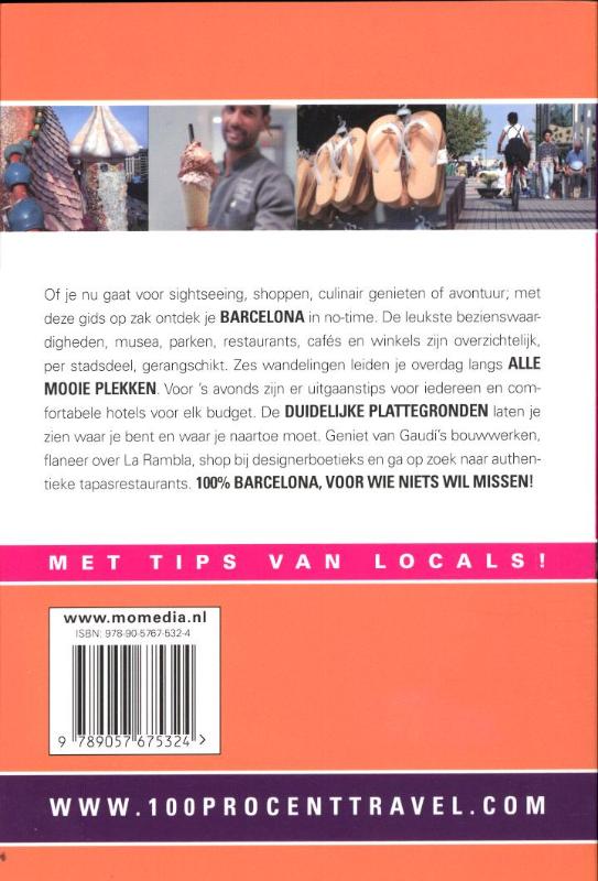 100% Barcelona / 100% stedengidsen achterkant
