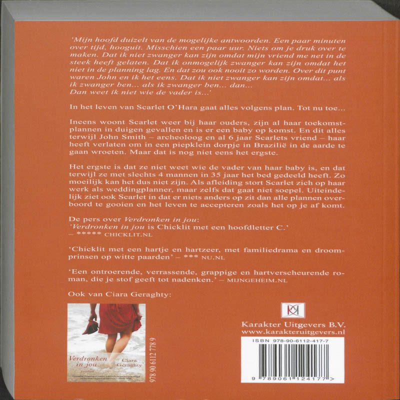 Trouw aan mij achterkant