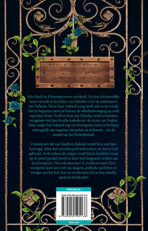 Genezer 2 - De gevangene van Vallenia achterkant