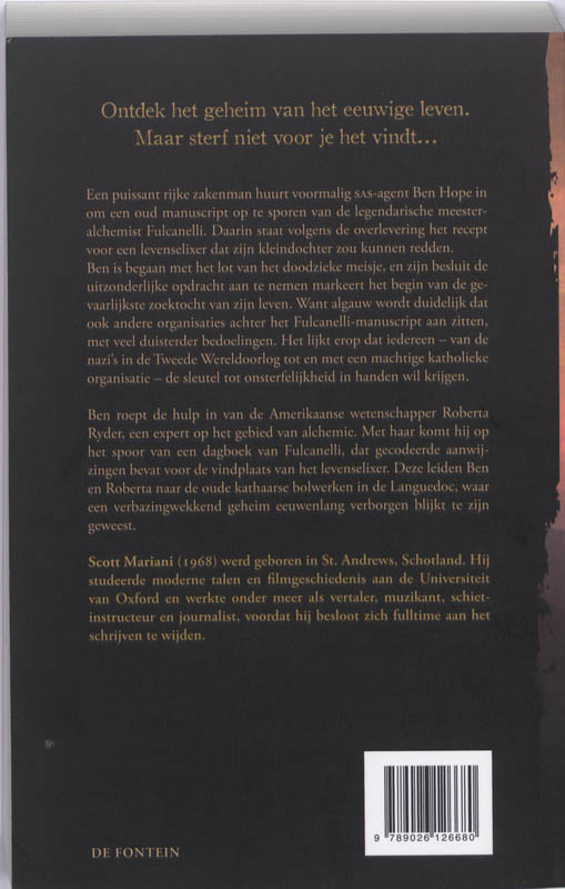 Het Geheim Van De Alchemist achterkant
