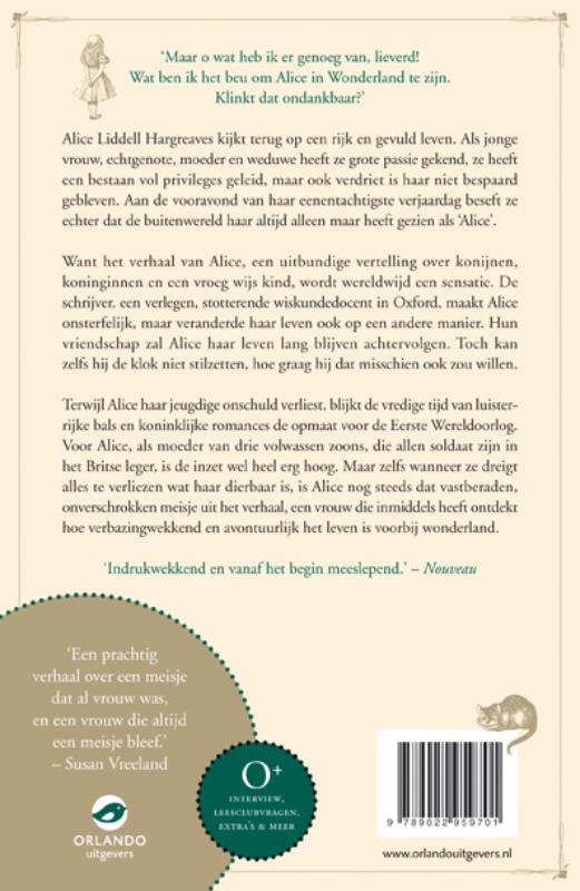 Ik Was Alice achterkant