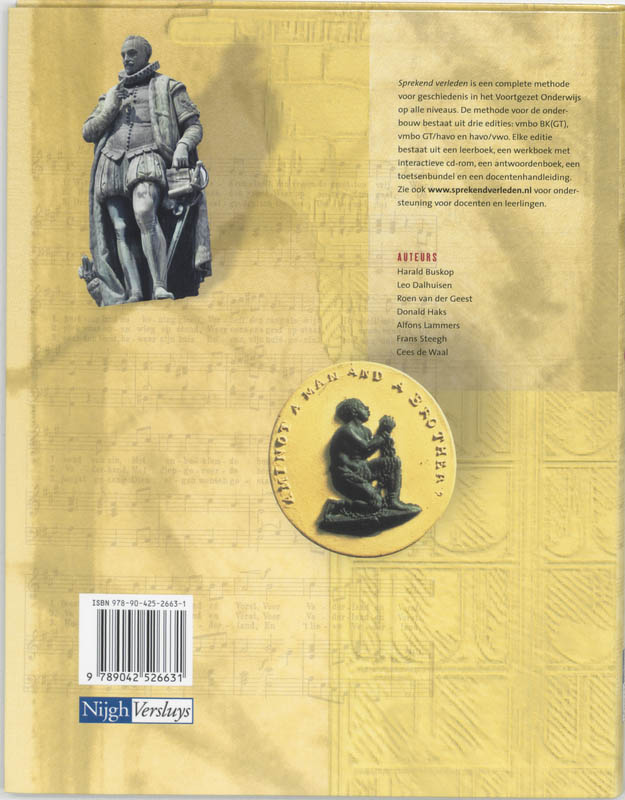 Sprekend Verleden / 2 Havo/Vwo / Deel Leerboek achterkant
