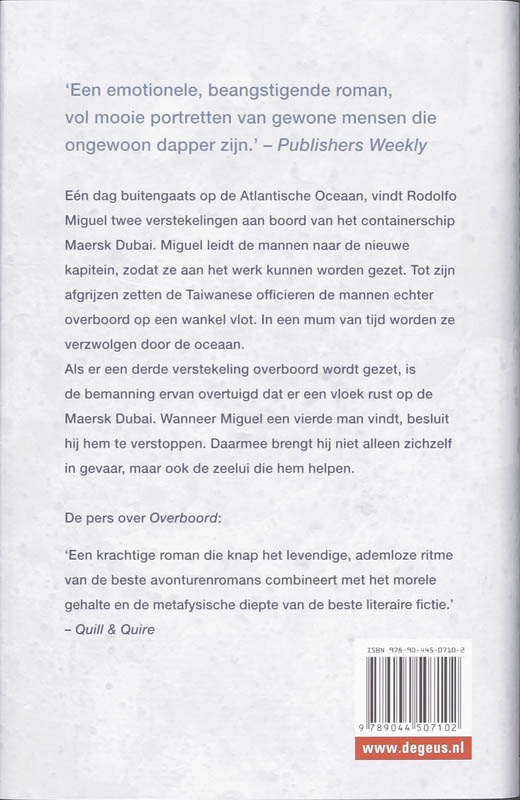 Overboord achterkant