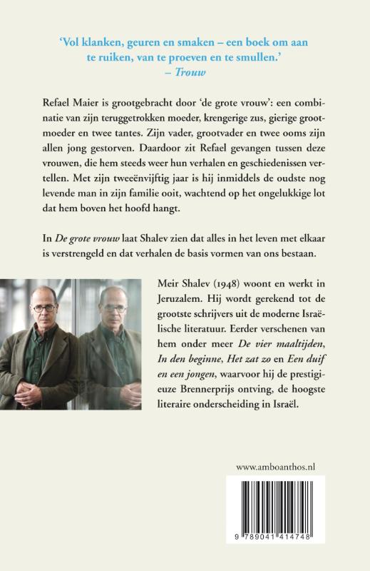 De grote vrouw achterkant