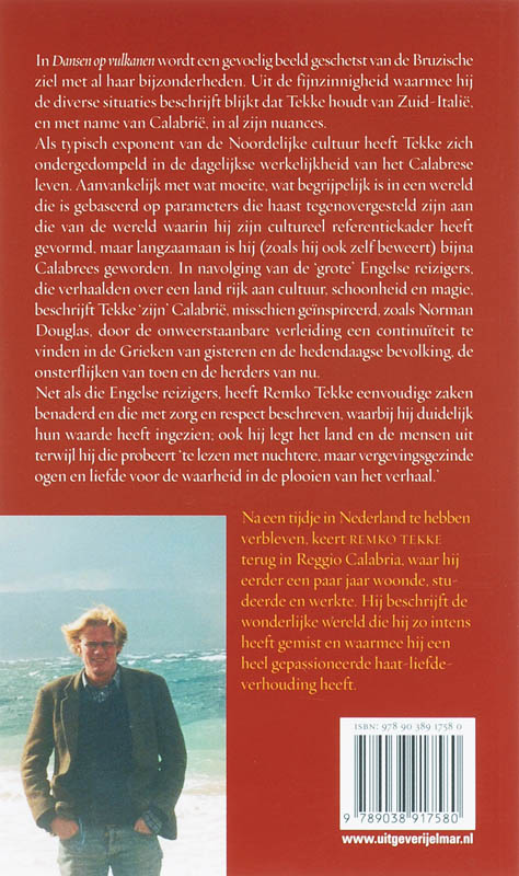 Dansen Op Vulkanen achterkant