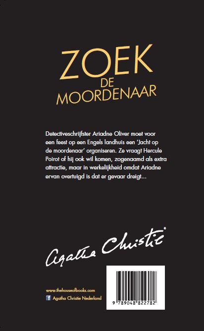 Zoek de moordenaar / Poirot achterkant