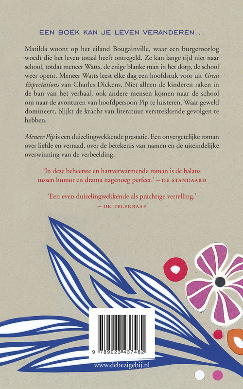 Meneer Pip achterkant