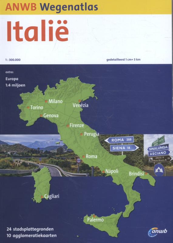 ANWB wegenatlas  -   Italië