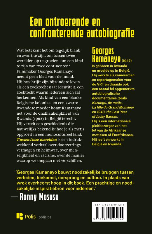 Tussen twee werelden achterkant