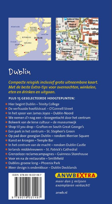 Dublin / ANWB extra achterkant
