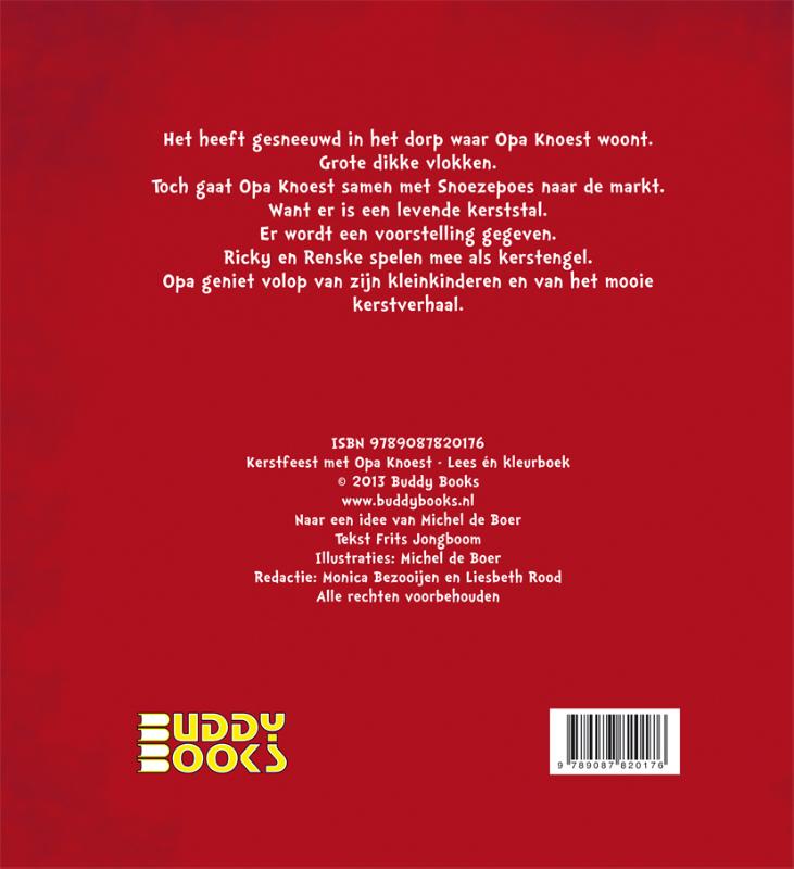 Kerstfeest met opa Knoest achterkant