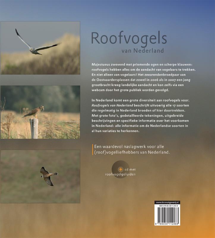 Roofvogels van Nederland achterkant