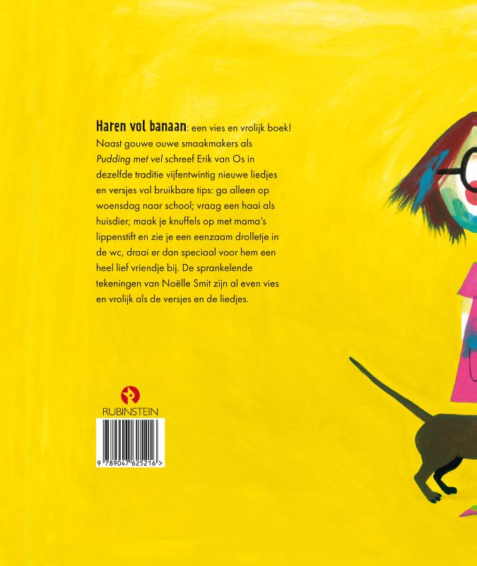 Haren vol banaan achterkant