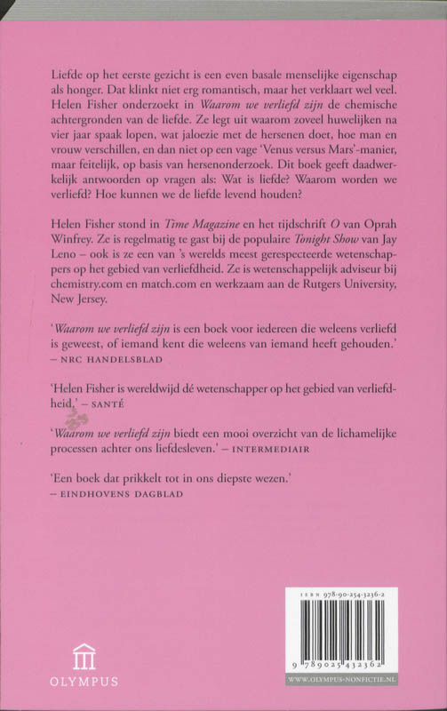 Waarom We Verliefd Zijn achterkant