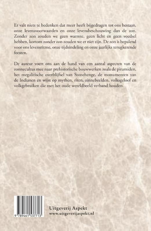 Zonnecultus achterkant