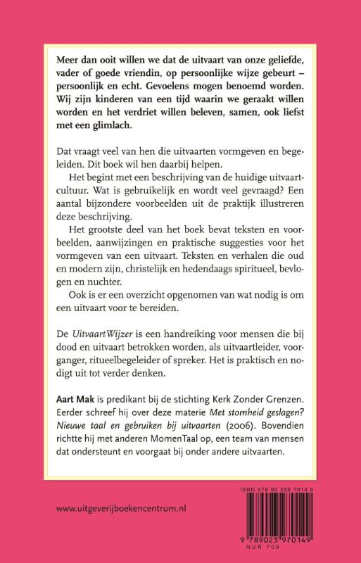 UitvaartWijzer achterkant