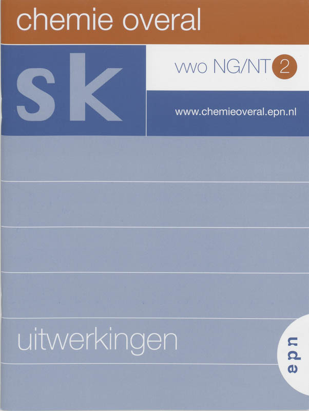 Chemie Overal / Vwo NG/NT 2 / deel Uitwerkingen