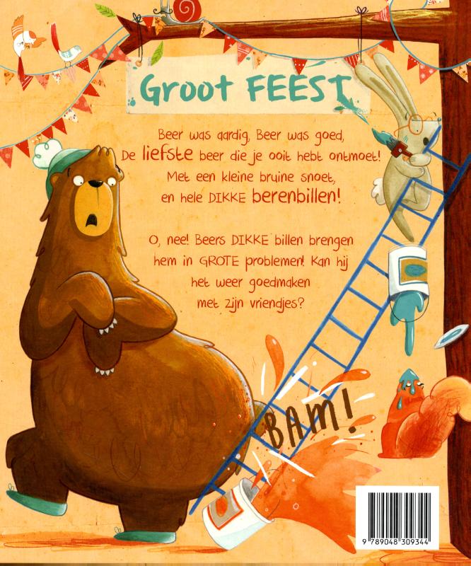 Beers dikke billen achterkant