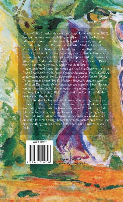 Verzameld werk achterkant