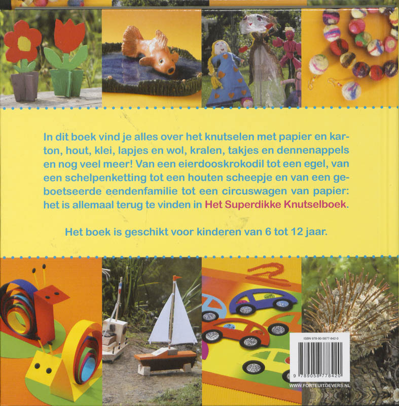 Het superdikke knutselboek achterkant