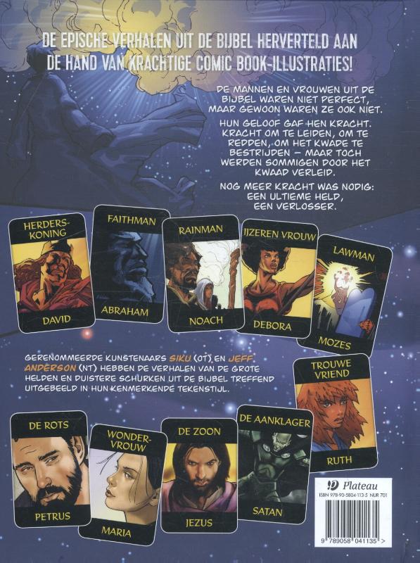Superheldenbijbel achterkant