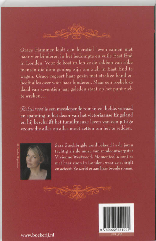 Robijnrood achterkant