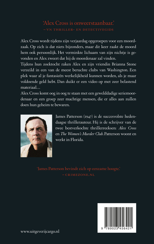 Ik, Alex Cross / Alex Cross / 15 achterkant