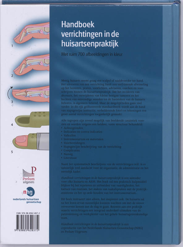 Handboek verrichtingen in de huisartsenpraktijk achterkant