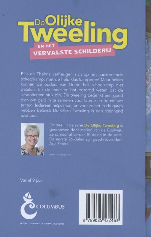 De olijke tweeling en het vervalste schilderij / De olijke tweeling / 28 achterkant