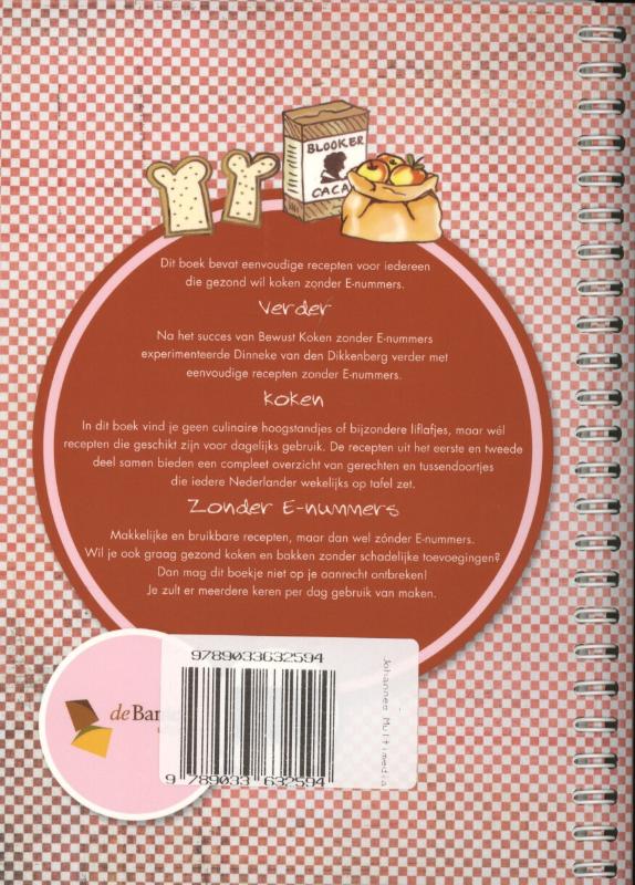 Verder koken zonder E-nummers achterkant