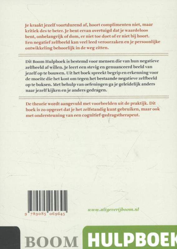 Negatief zelfbeeld achterkant